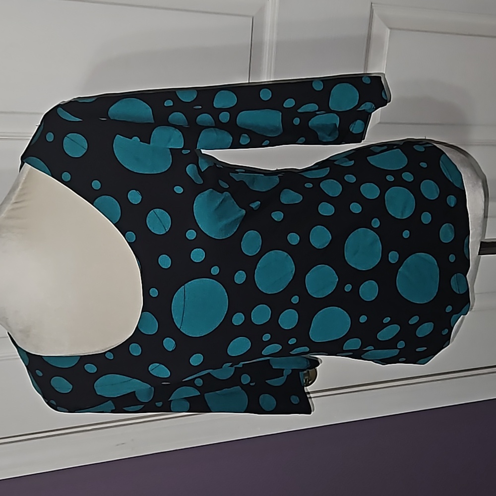 Candie's polka dot blouse
